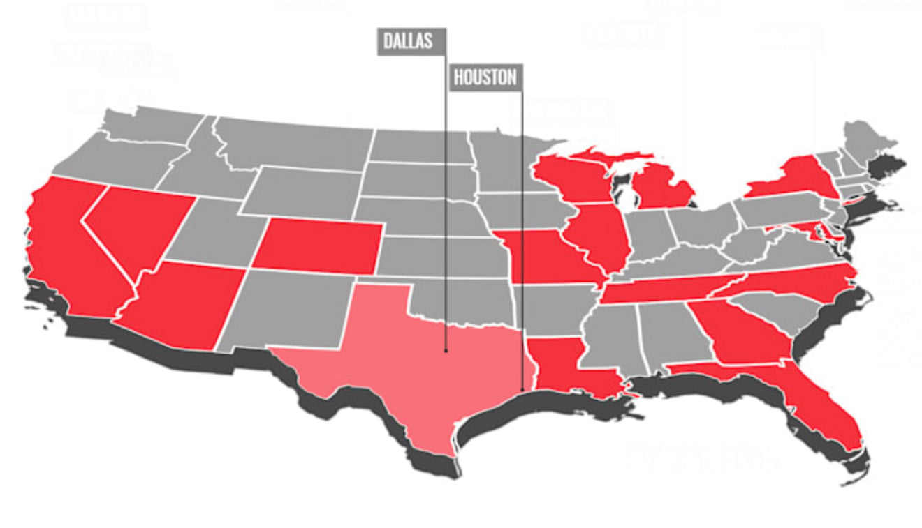 Fixing US time zones and DST interactive map