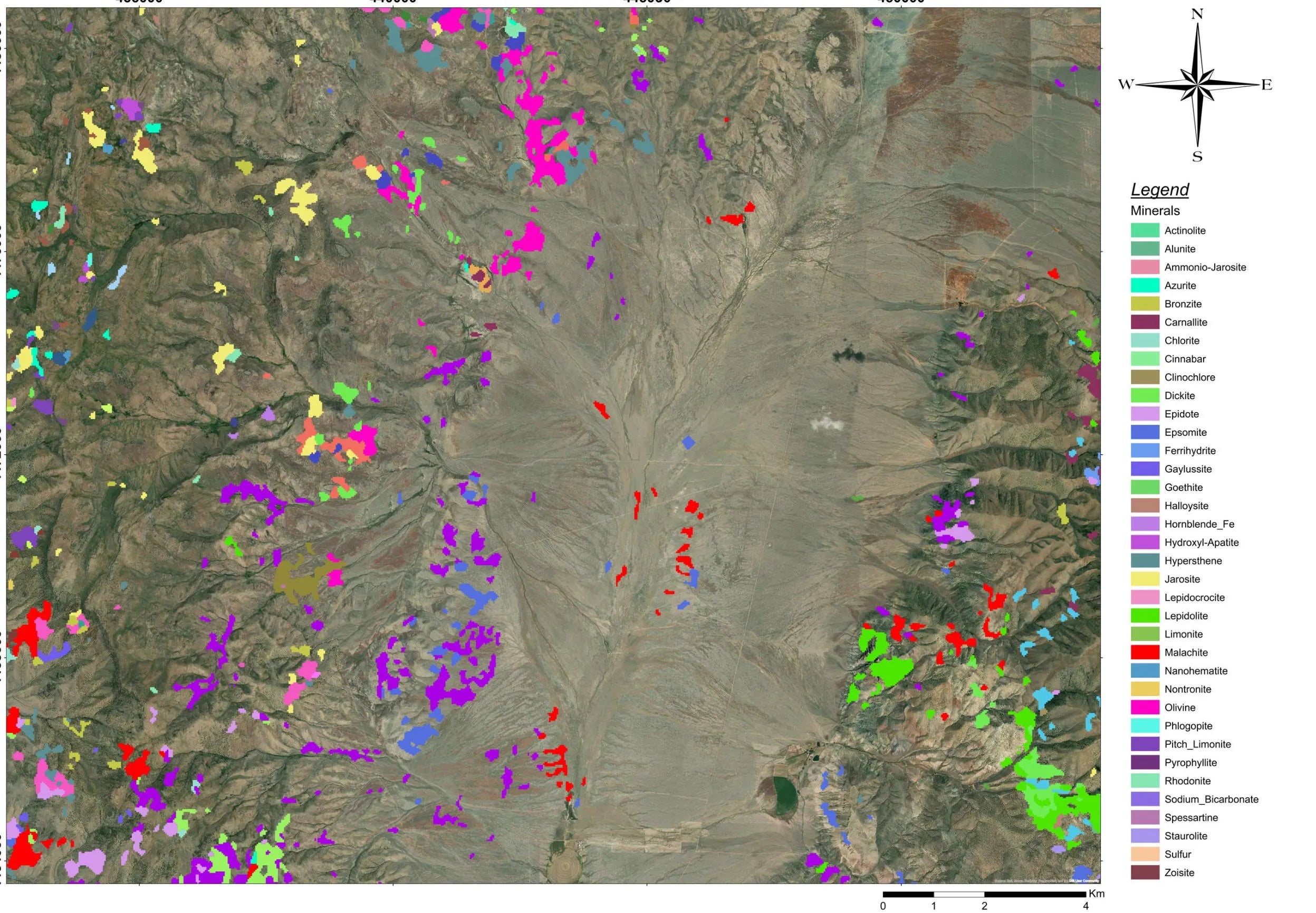 I will perform professional gis and remote sensing analysis